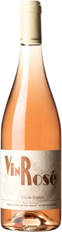 16,95 € Бесплатная доставка | Розовое вино Clos du Tue-Boeuf Rosé Луара Франция бутылка 75 cl