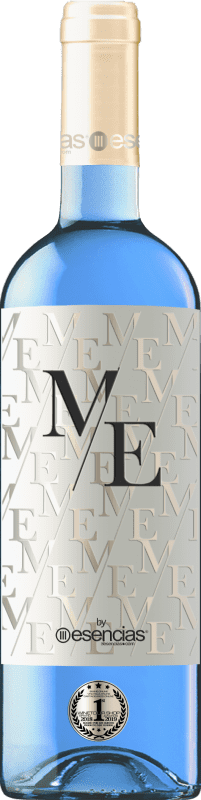 10,95 € 免费送货 | 白酒 Esencias ME&Blue 西班牙 Chardonnay 瓶子 75 cl