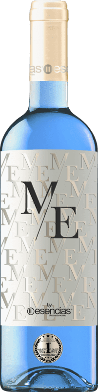 11,95 € Spedizione Gratuita | Vino Bianco Esencias ME Blue — Edizione Blu Spagna Chardonnay 75 cl