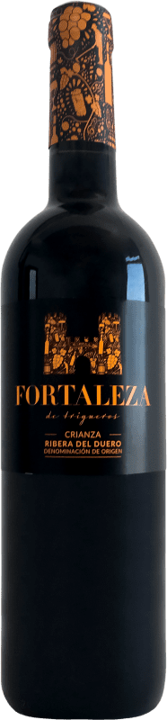 9,95 € Free Shipping | Red wine Thesaurus Fortaleza de Trigueros Aged D.O. Ribera del Duero Castilla y León Spain Tempranillo Bottle 75 cl