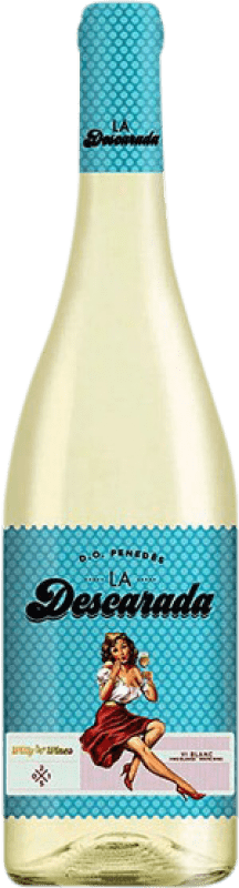 11,95 € 送料無料 | 白ワイン Aribau La Descarada D.O. Penedès カタロニア スペイン Muscat, Sauvignon White, Gewürztraminer ボトル 75 cl