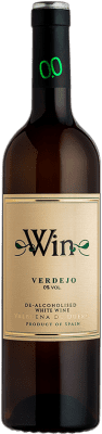 8,95 € Free Shipping | White wine Emina Win.e Blanco Young Castilla y León Spain Verdejo Bottle 75 cl Alcohol-Free