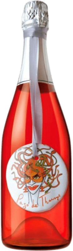 32,95 € 免费送货 | 玫瑰气泡酒 Pago de Tharsys Rosado 香槟 D.O. Cava 西班牙 Grenache 瓶子 75 cl