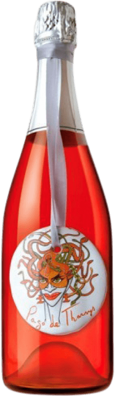 32,95 € Kostenloser Versand | Rosé Sekt Pago de Tharsys Rosado Brut D.O. Cava Spanien Grenache Flasche 75 cl