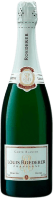 68,95 € Free Shipping | White sparkling Louis Roederer Carte Blanche Semi-Dry Semi-Sweet A.O.C. Champagne Champagne France Pinot Black, Chardonnay, Pinot Meunier Bottle 75 cl