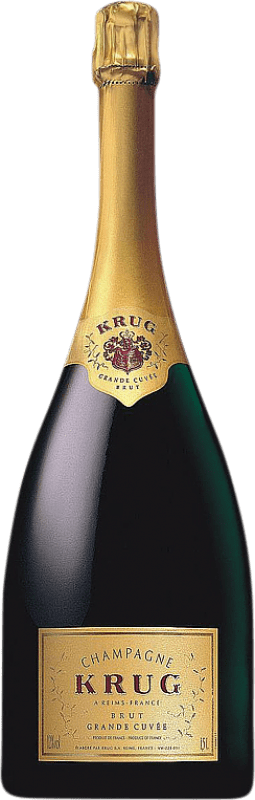 754,95 € 免费送货 | 白起泡酒 Krug Grande Cuvée 大储备 A.O.C. Champagne 香槟酒 法国 Pinot Black, Chardonnay, Pinot Meunier 瓶子 Magnum 1,5 L