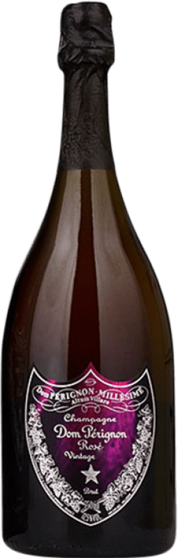 485,95 € Envio grátis | Espumante rosé Moët & Chandon Dom Pérignon Rosé Edición Bjork & Chris Cunningham A.O.C. Champagne Champagne França Pinot Preto, Chardonnay Garrafa 75 cl