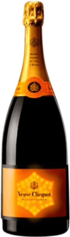 112,95 € Free Shipping | White Sparkling Wine Veuve Clicquot Brut LED Luminoso — LED Light A.O.C. Champagne Champagne France Pinot Noir, Chardonnay, Pinot Meunier Magnum Bottle 1,5 L