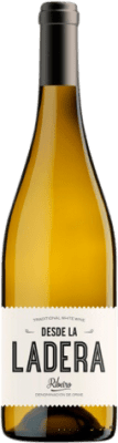 14,95 € Бесплатная доставка | Белое вино La Maleta Desde la Ladera D.O. Ribeiro Галисия Испания Godello, Treixadura, Albariño, Lado бутылка 75 cl