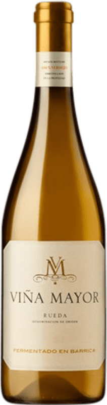 12,95 € Free Shipping | White Wine Viña Mayor Barrel Fermented D.O. Rueda Castilla y León Spain Verdejo Bottle 75 cl