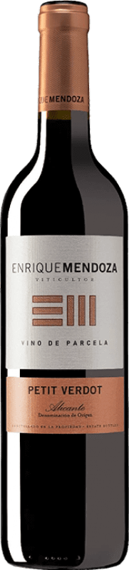 18,95 € Envio grátis | Vinho Tinto Enrique Mendoza D.O. Alicante Comunidade Valenciana Espanha Petit Verdot Garrafa 75 cl