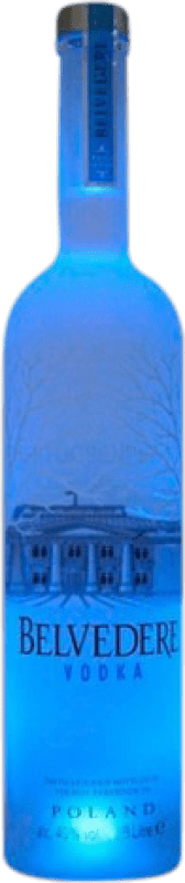 336,95 € Envoi gratuit | Vodka Belvedere LED Luminoso — Lumière LED Pologne Bouteille Jéroboam-Double Magnum 3 L