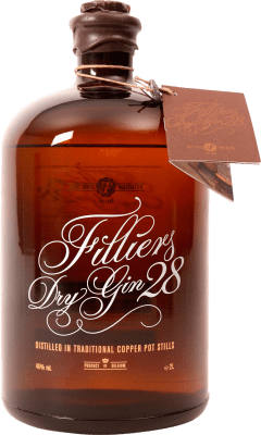 119,95 € Бесплатная доставка | Джин Gin Filliers Botanicals Dry Gin 28 Специальная бутылка 2 L