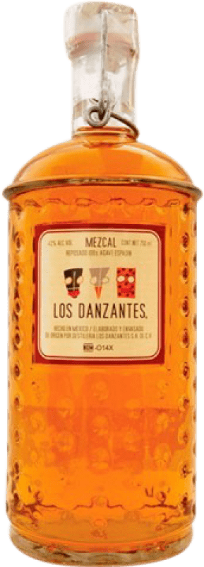 74,95 € Kostenloser Versand | Mezcal Los Danzantes Reposado Flasche 70 cl