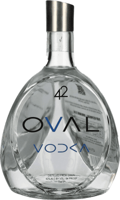 53,95 € Spedizione Gratuita | Vodka Oval 42 Bottiglia 70 cl