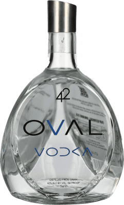 47,95 € Kostenloser Versand | Wodka Oval 42 Flasche 70 cl