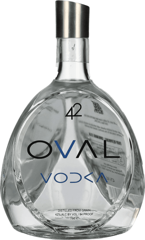 47,95 € Envío gratis | Vodka Oval 42 Botella 70 cl