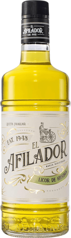 10,95 € Envio grátis | Licor de Ervas El Afilador Espanha 70 cl