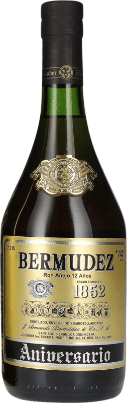 18,95 € 免费送货 | 朗姆酒 Bermúdez Edición Especial Aniversario — 特别周年版 多明尼加共和国 70 cl