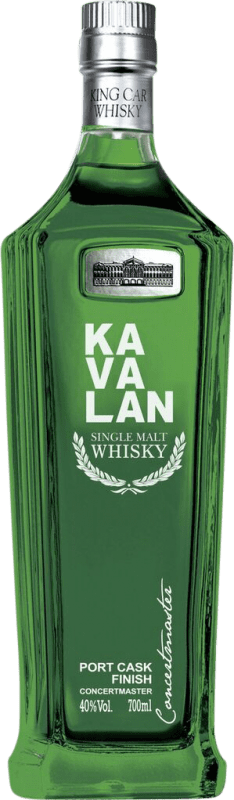 86,95 € Envío gratis | Whisky Single Malt Kavalan Concertmaster Port Cask Finish Botella 70 cl