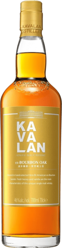 119,95 € Envoi gratuit | Whisky Single Malt Kavalan Ex-Bourbon Oak Taïwan Bouteille 70 cl
