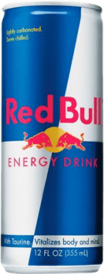 49,95 € 免费送货 | 盒装24个 饮料和搅拌机 Red Bull Energy Drink 铝罐 25 cl