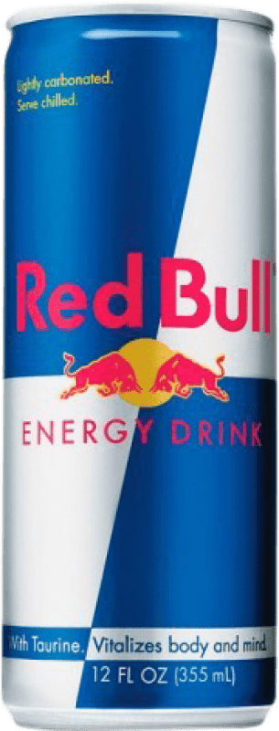 49,95 € 免费送货 | 盒装24个 饮料和搅拌机 Red Bull Energy Drink 铝罐 25 cl