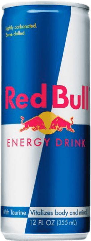 51,95 € Envío gratis | Caja de 24 unidades Refrescos y Mixers Red Bull Energy Drink Austria Lata 25 cl