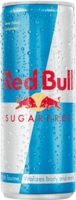52,95 € 免费送货 | 盒装24个 饮料和搅拌机 Red Bull Energy Drink Sugarfree 铝罐 25 cl