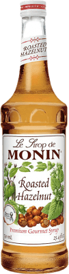 17,95 € Envío gratis | Sirope para Cóctel Monin Francia 70 cl Roasted Hazelnut — Avellana Tostada Sin Alcohol