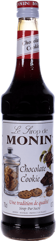 16,95 € Envío gratis | Sirope para Cóctel Monin Francia 70 cl Chocolate, Cookie — Galleta Sin Alcohol