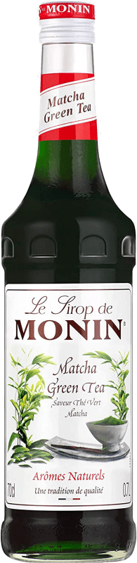 17,95 € Free Shipping | Schnapp Monin Sirope Té Verde Matcha Green Tea France Bottle 70 cl Alcohol-Free