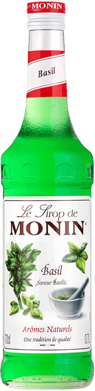 16,95 € Envio grátis | Schnapp Monin Sirope Albahaca Basilic França Garrafa 70 cl Sem Álcool