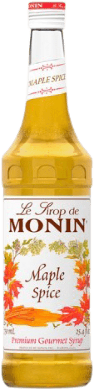 17,95 € Envío gratis | Schnapp Monin Sirope Especias de Arce Maple Spice Francia Botella 70 cl Sin Alcohol