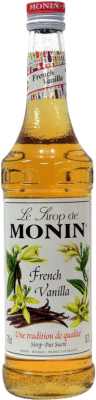 16,95 € Envío gratis | Schnapp Monin Sirope Vainilla Francesa French Vanilla Francia Botella 70 cl Sin Alcohol