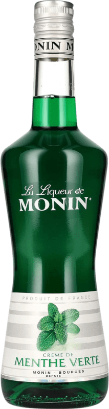 23,95 € Envoi gratuit | Schnaps Monin Menta Verde Menthe Verte France Bouteille 70 cl