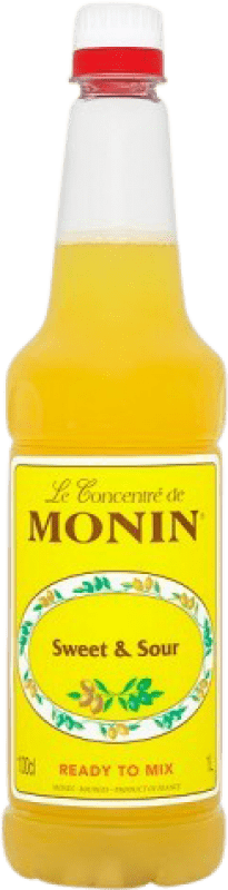 9,95 € Envio grátis | Schnapp Monin Concentrado Sweet & Sour França Garrafa 70 cl Sem Álcool