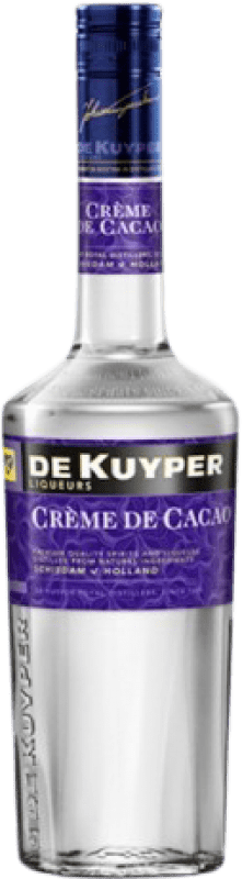 17,95 € Spedizione Gratuita | Liquori De Kuyper Crème de Cacao White Bottiglia 70 cl
