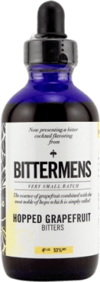29,95 € Kostenloser Versand | Schnaps Bittermens Hopped Grapefruit Vereinigte Staaten Kleine Flasche 15 cl