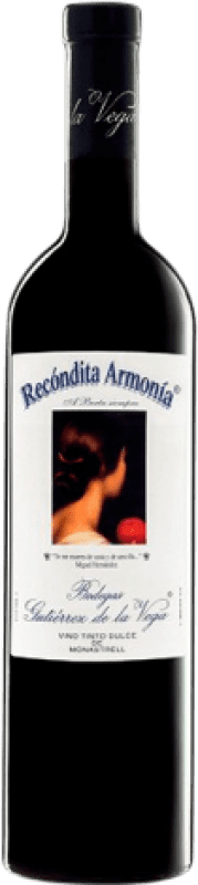 33,95 € Spedizione Gratuita | Vino Liquoroso Gutiérrez de la Vega Recóndita Armonía D.O. Alicante Comunità Valenciana Spagna Monastrell Bottiglia Medium 50 cl