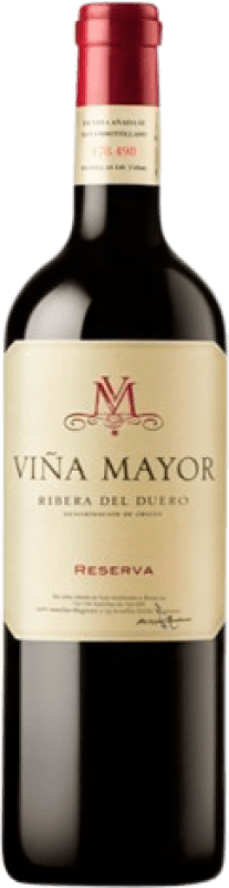 27,95 € Kostenloser Versand | Rotwein Viña Mayor Reserve D.O. Ribera del Duero Kastilien und León Spanien Tempranillo Magnum-Flasche 1,5 L