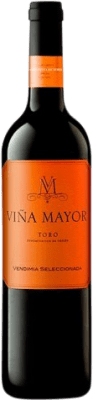 12,95 € Spedizione Gratuita | Vino rosso Viña Mayor D.O. Toro Castilla y León Spagna Tinta de Toro Bottiglia 75 cl