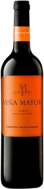 12,95 € Kostenloser Versand | Rotwein Viña Mayor D.O. Toro Kastilien und León Spanien Tinta de Toro Flasche 75 cl