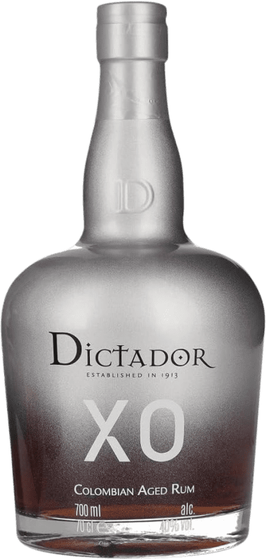 136,95 € 免费送货 | 朗姆酒 Dictador Insolent XO Extra Old — 特陈 哥伦比亚 70 cl