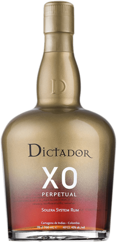 107,95 € Envío gratis | Ron Dictador Perpetual Botella 70 cl