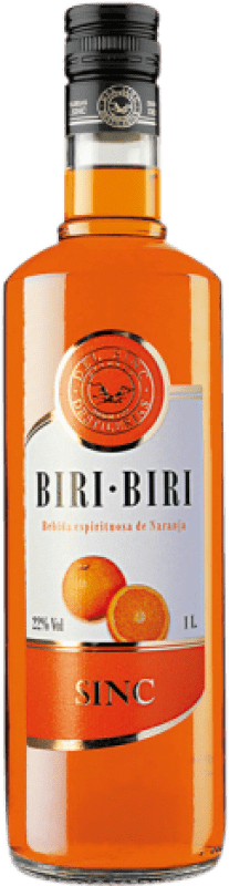 14,95 € Envío gratis | Licores Sinc Biri Biri España 1 L Naranja