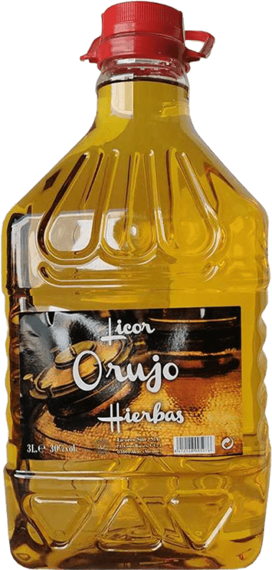 21,95 € Free Shipping | Herbal liqueur Sinc Prestixio Orujo de Hierbas Jéroboam Bottle-Double Magnum 3 L