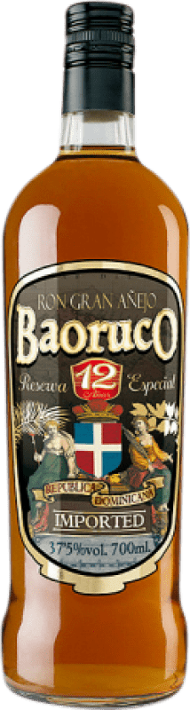 17,95 € Envio grátis | Rum Sinc Baoruco 12 Anos Garrafa 70 cl