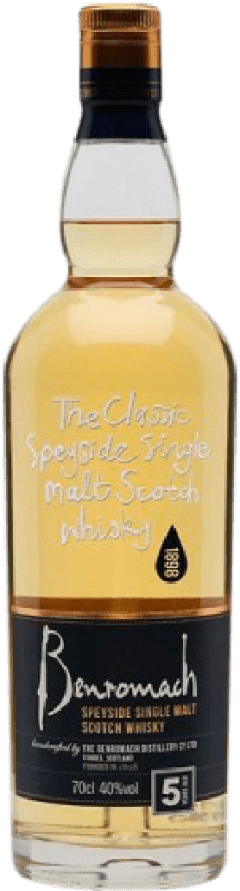 41,95 € Kostenloser Versand | Single Malt Whisky Benromach Großbritannien 5 Jahre 70 cl