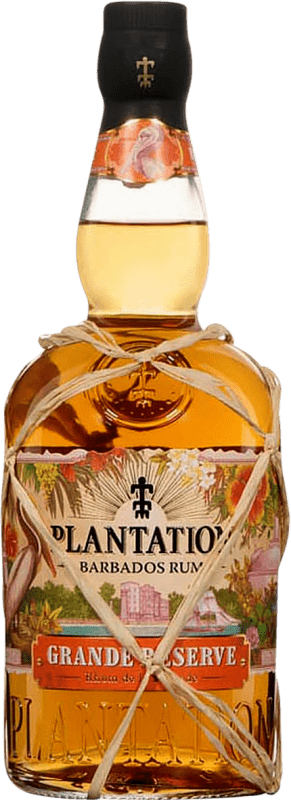 44,95 € Envío gratis | Ron Plantation Rum Barbados Gran Reserva Botella 70 cl